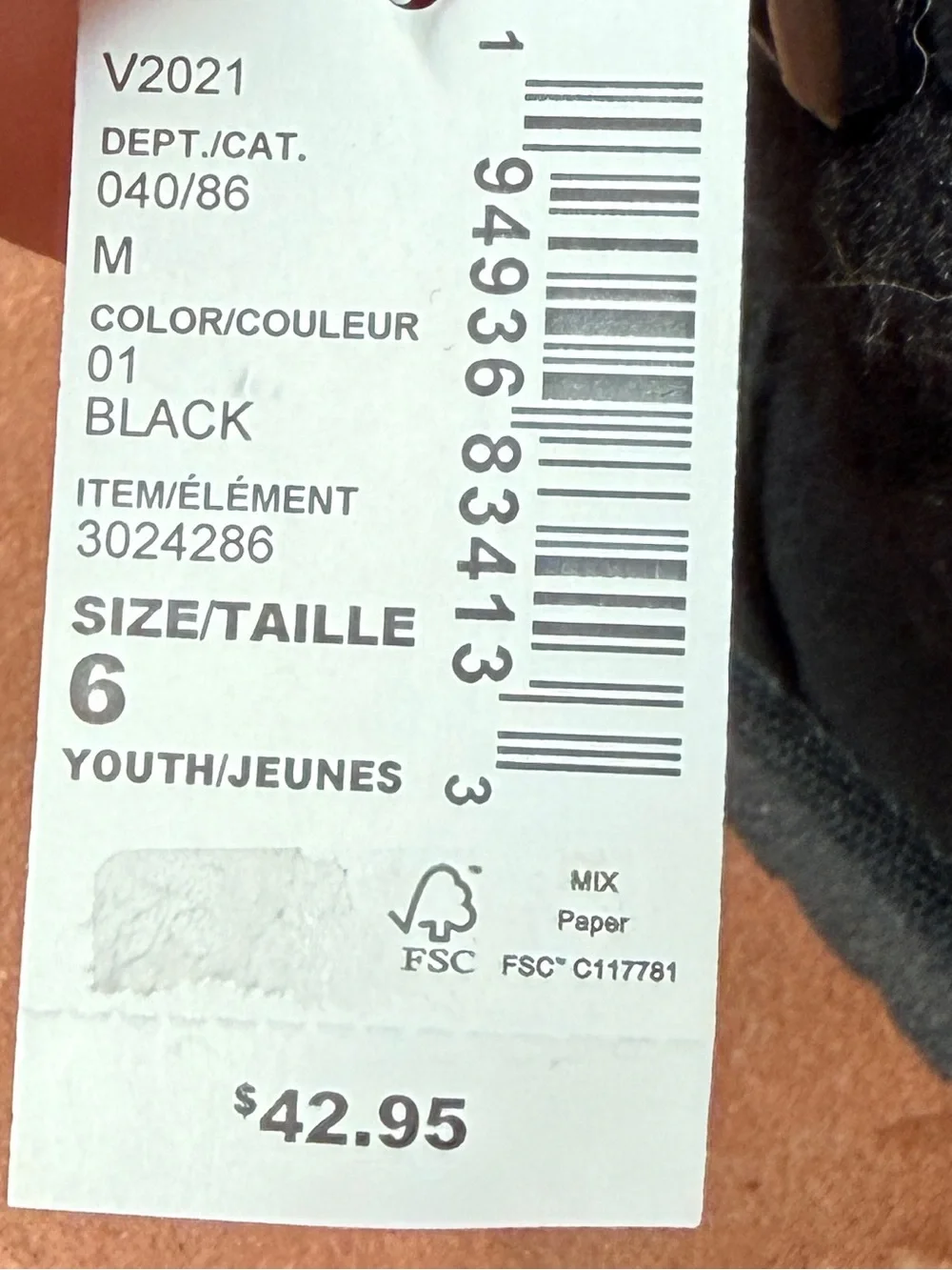 The Children's Place Black Boots nwt